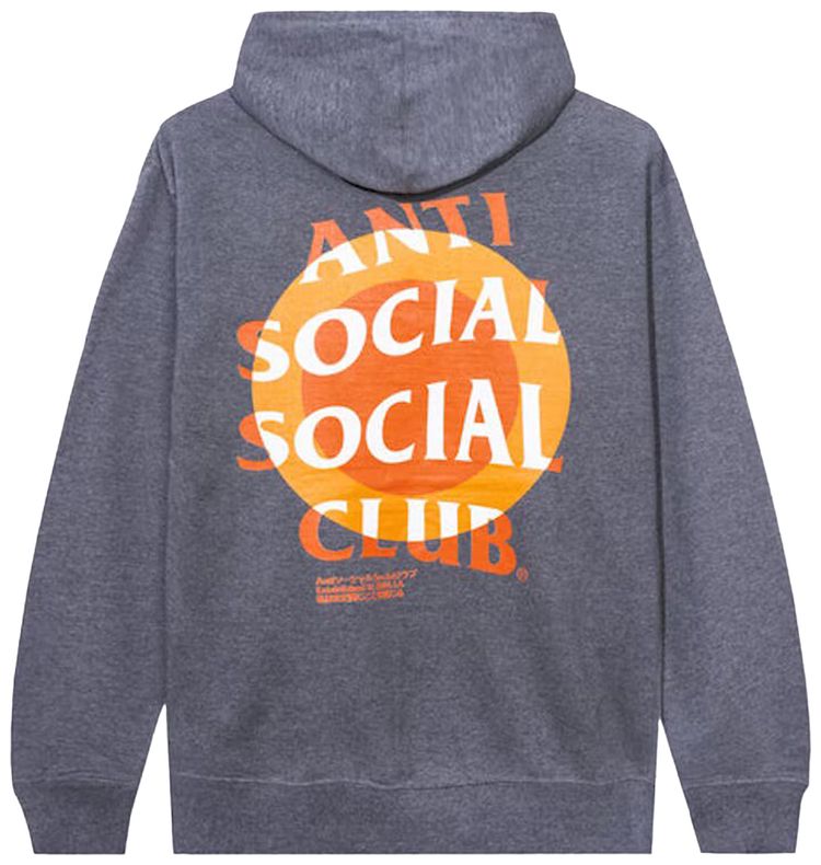 Anti Social Social Club Impatient Hoodie Heather Grey