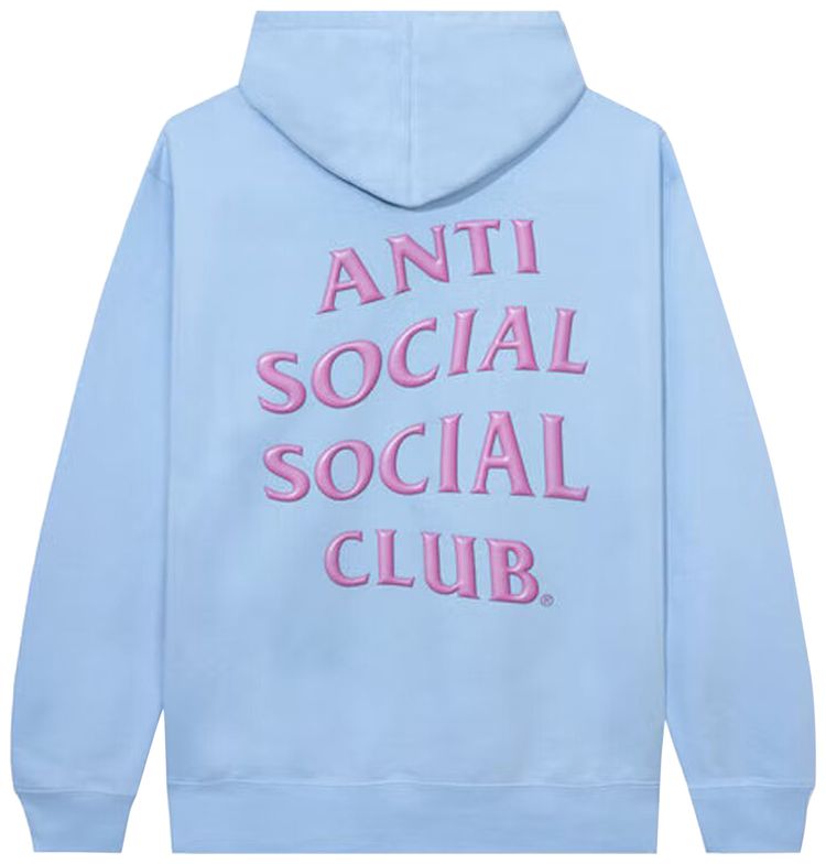 Anti Social Social Club Anti Everything Club 3 Hoodie Blue