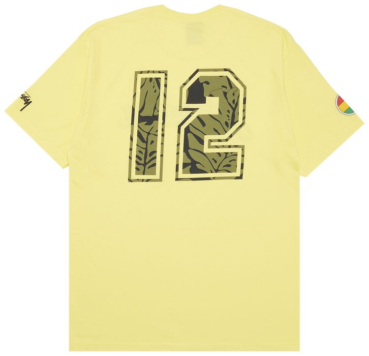 Stussy Jamaica Tee Yellow