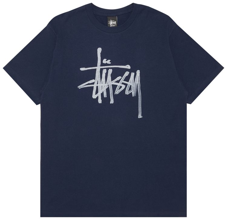 Stussy Ink Tee Navy