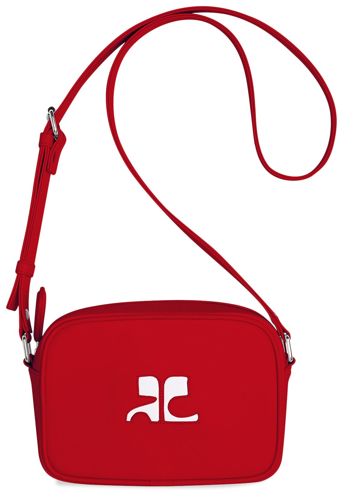 Buy Courrèges Camera Bag 'Red' PERGSA049CR0010RD GOAT