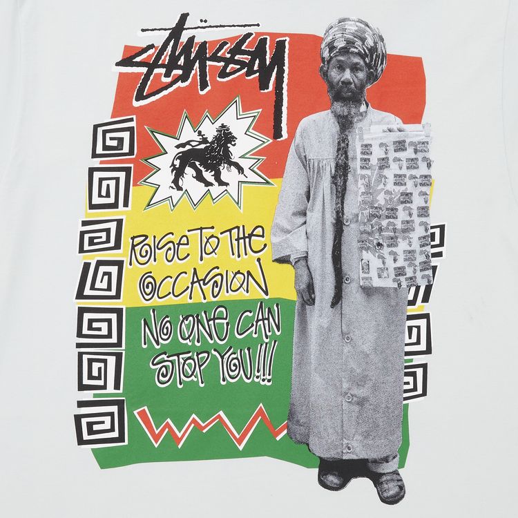 Stussy Rastafari Tee Ice Blue