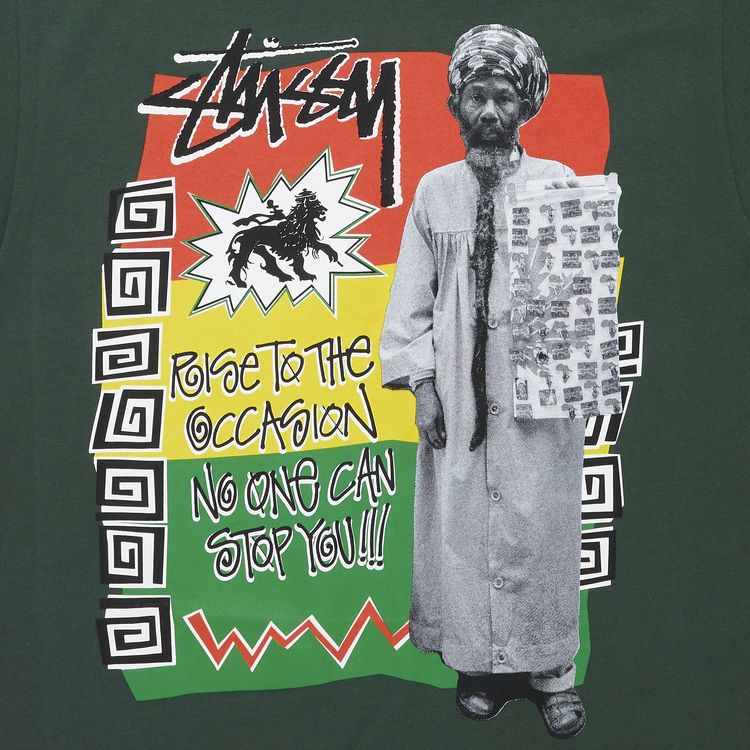 Stussy Rastafari Tee Pine