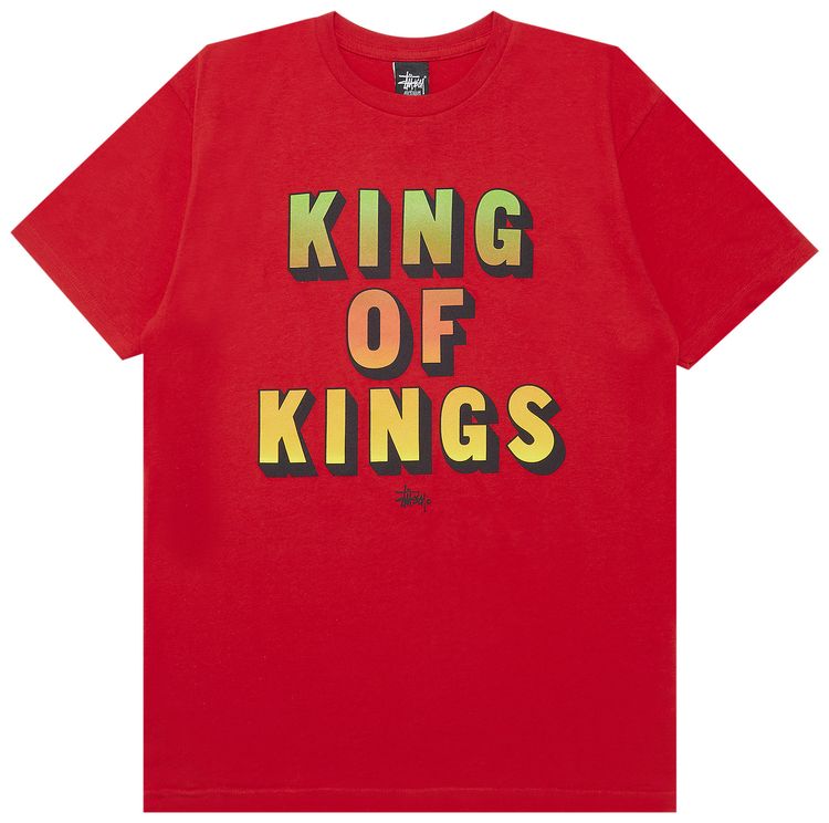 Stussy King Of Kings Tee Brite Red