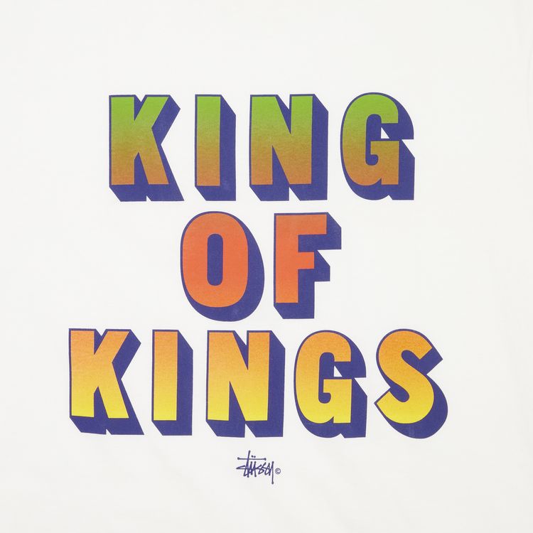 Stussy King Of Kings Tee White