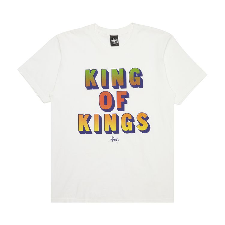 Stussy King Of Kings Tee White