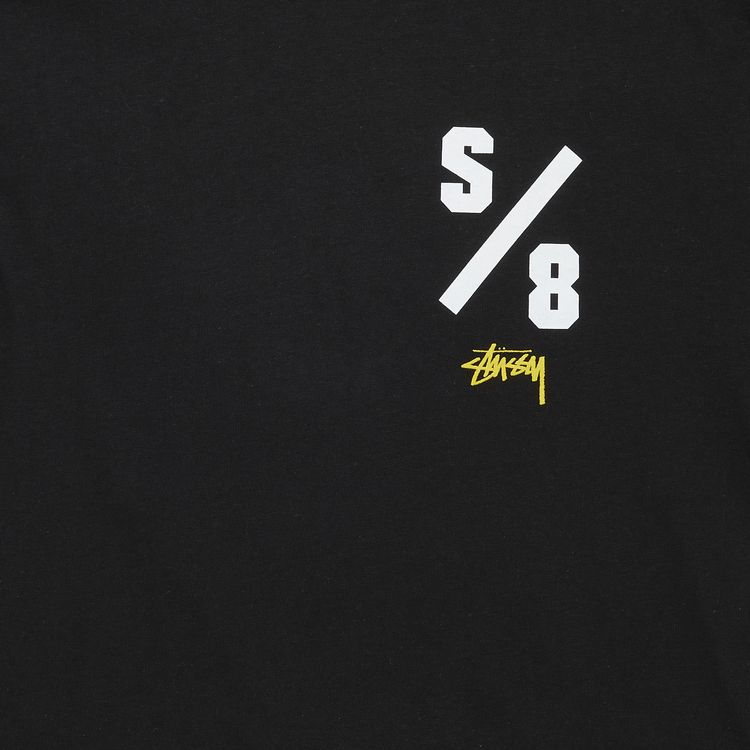 Stussy S8 Tee Black