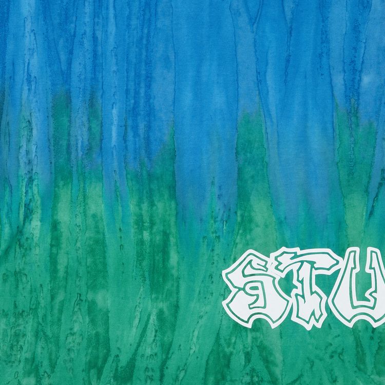 Stussy WH Tie Dye Tee Blue