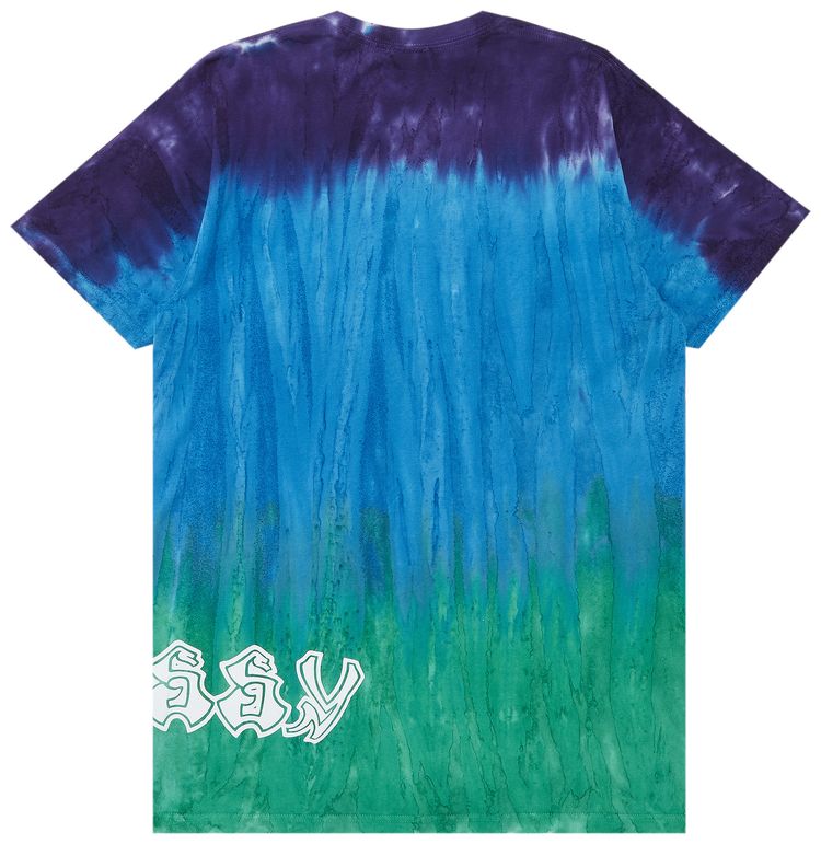 Stussy WH Tie Dye Tee Blue