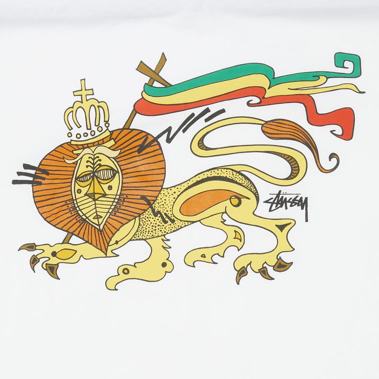 Stussy Irie Lion Tee White