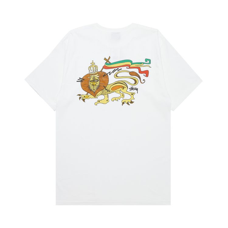 Stussy Irie Lion Tee White