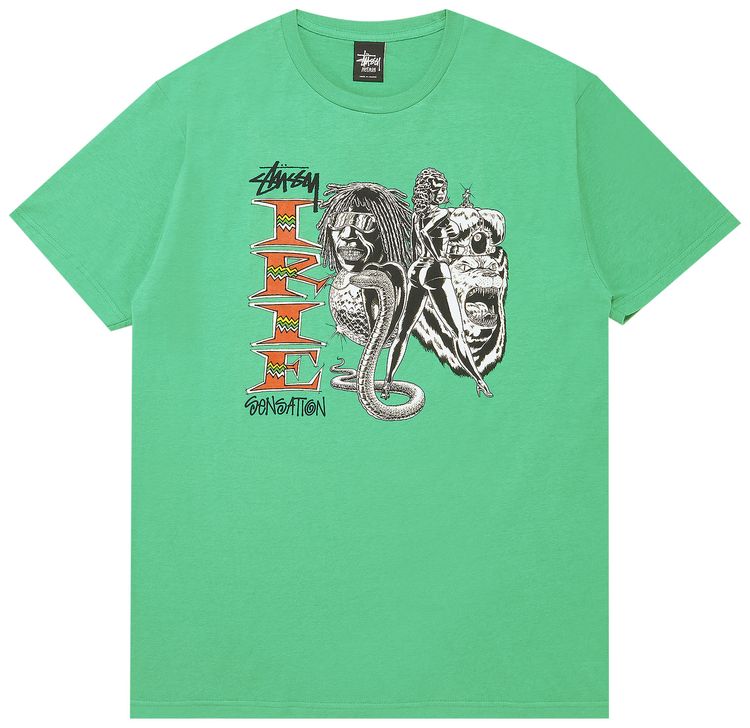 Stussy Irie Sensation Tee Kelly