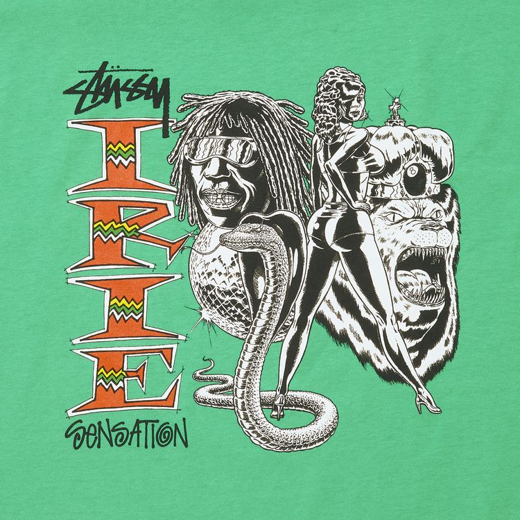 Stussy Irie Sensation Tee Kelly