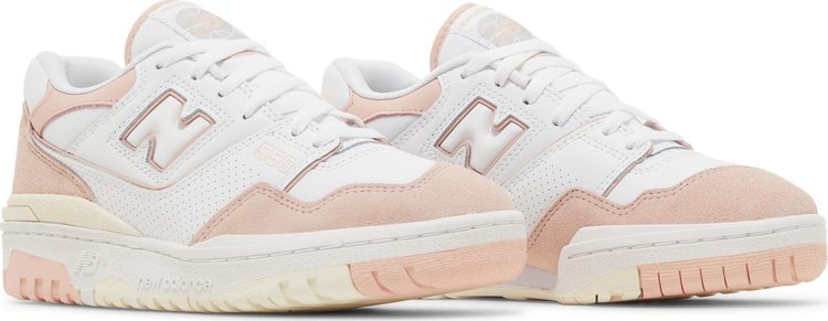 Wmns 550 Pink Sand White