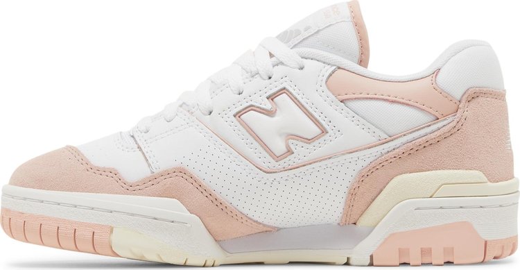 Wmns 550 Pink Sand White