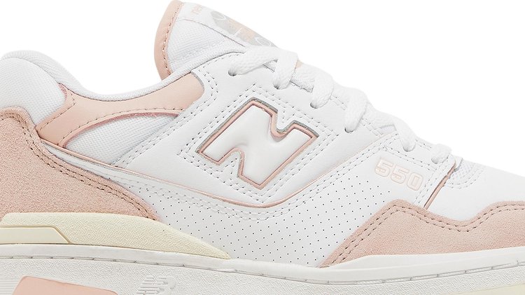 Wmns 550 Pink Sand White