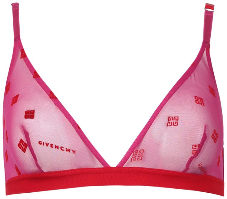 Givenchy Jacquard Bra PinkRed