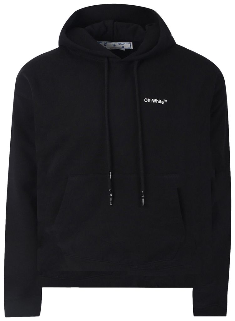 Off White Caravaggio Deposition Over Hoodie BlackWhite