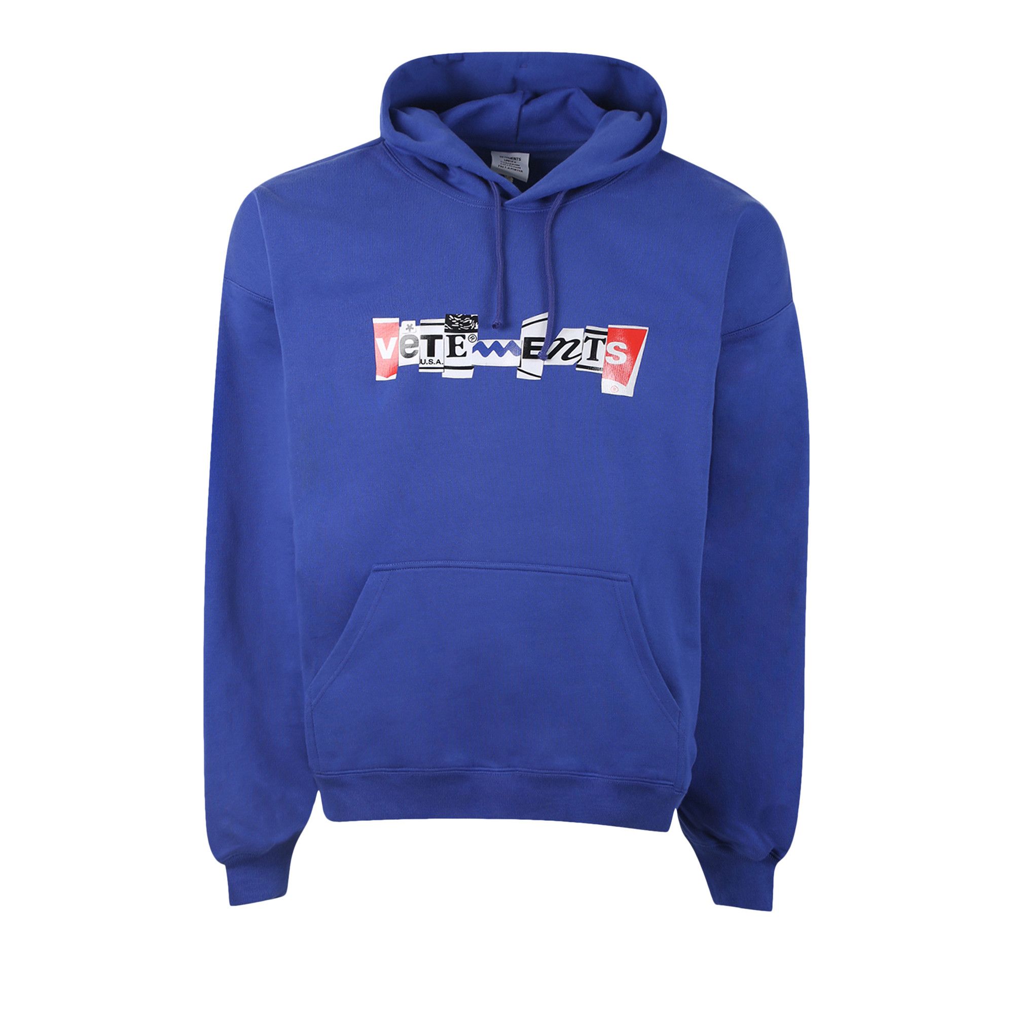 Vetements blue best sale hoodie