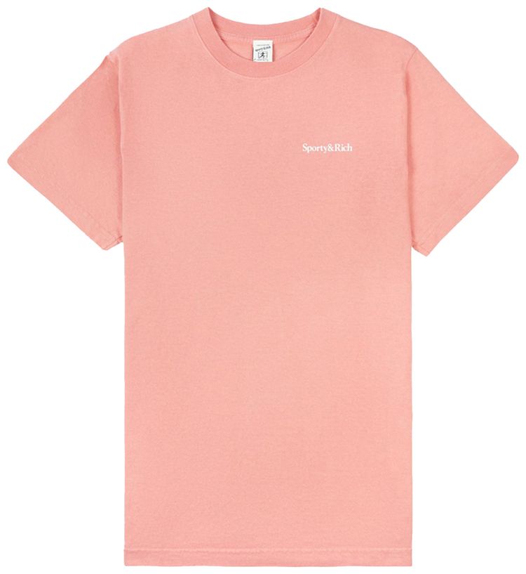 Sporty  Rich New Health T Shirt FlamingoWhite