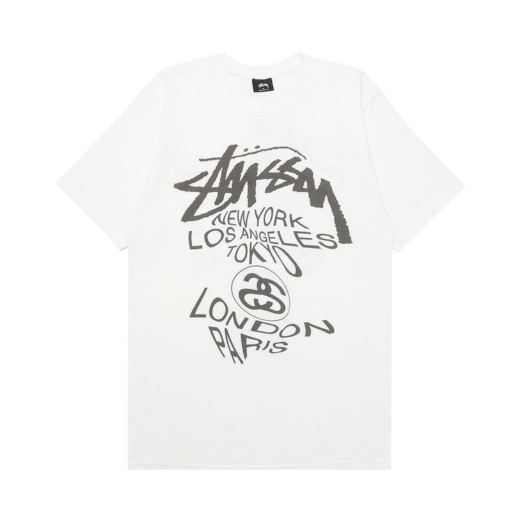 Stussy Warp Tee White