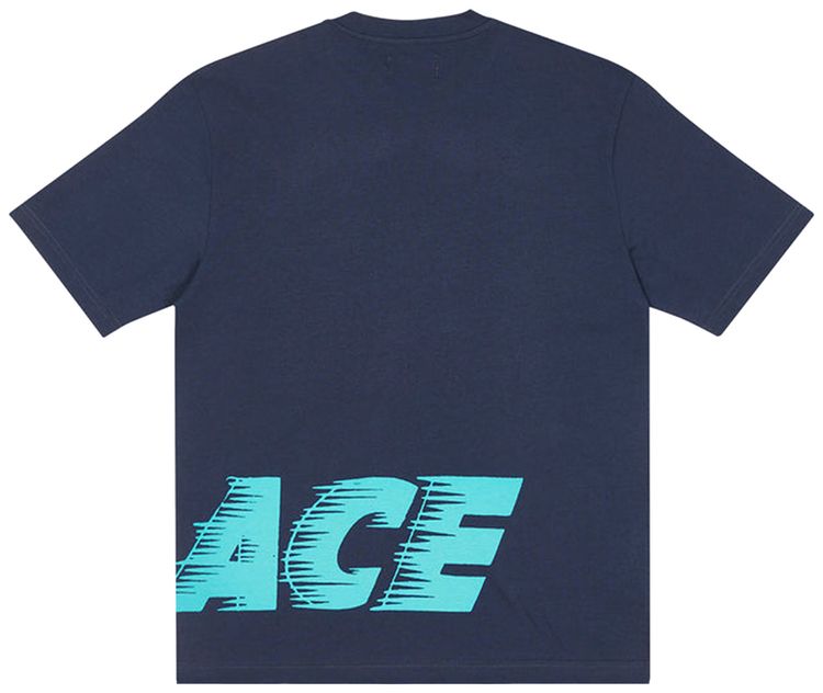Palace Fast Wrap T Shirt Navy