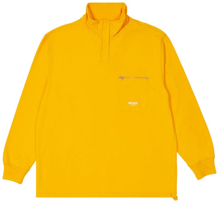 Palace 14 Zip 380 Funnel Neck Yellow