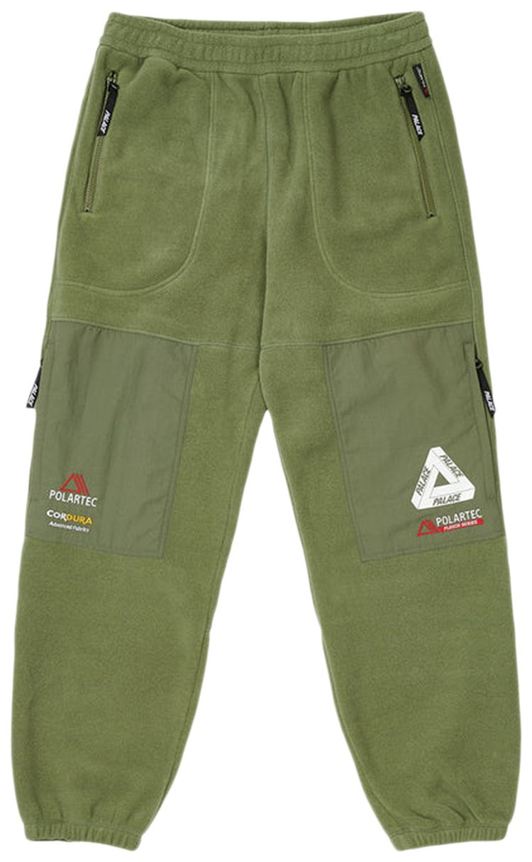 Palace Polartec Double Zip Jogger Olive