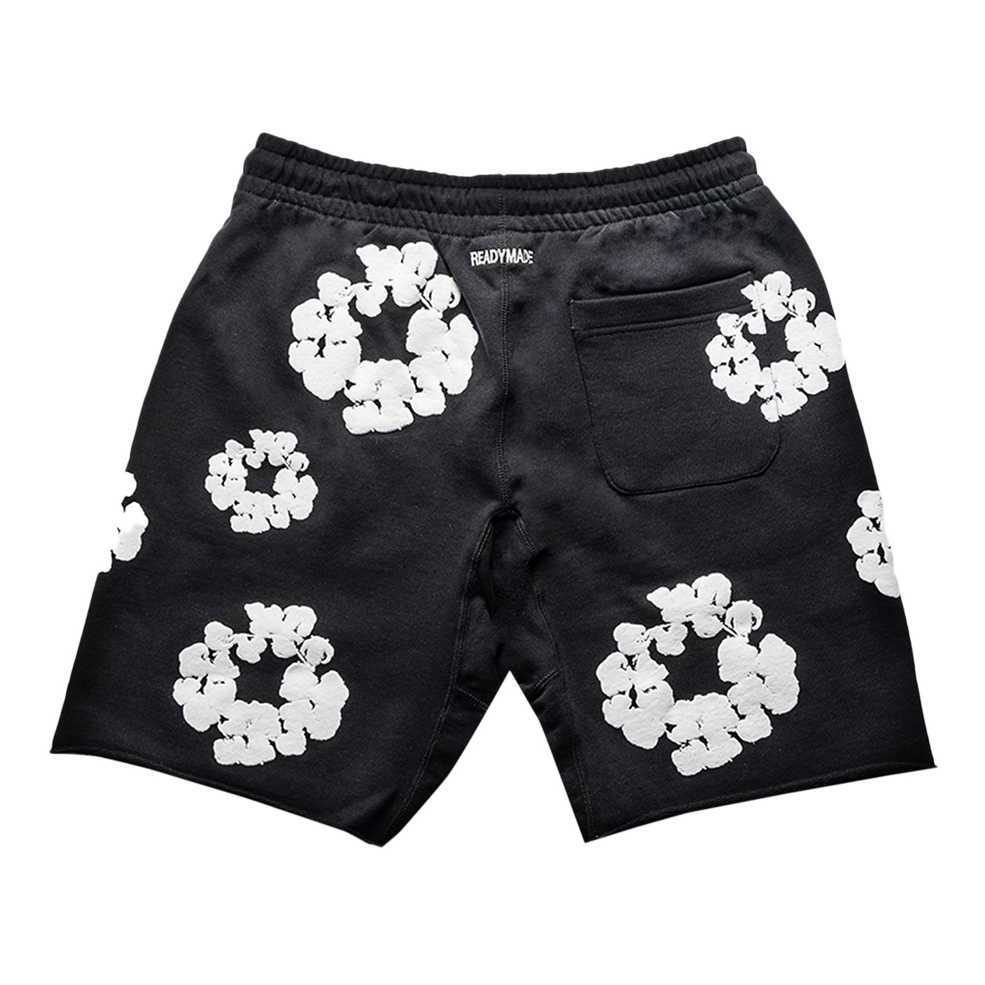 Buy READYMADE x Denim Tears Wreath Sweatshorts 'Black' - RM K01 1111 132  BLAC | GOAT