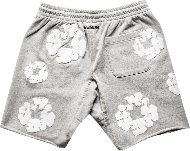 READYMADE x Denim Tears Wreath Sweatshorts Grey