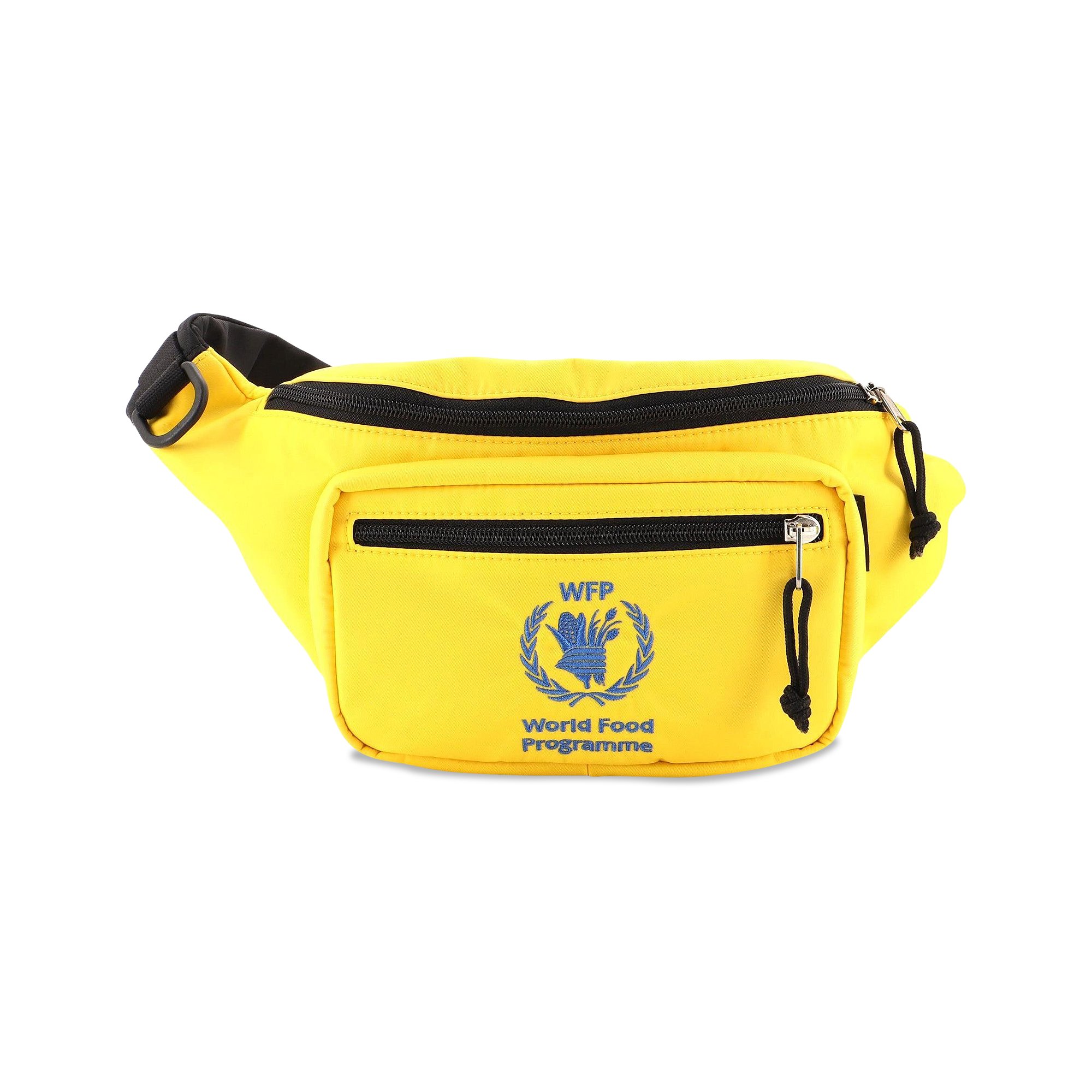 Balenciaga World Food Programme Waist Bag In Yellow | GOAT