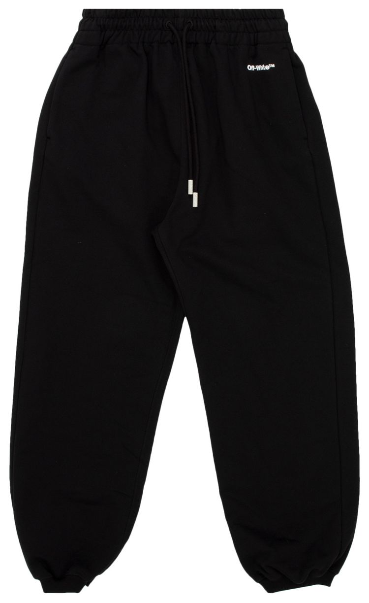Off White For All Relaxed Sweatpant BlackWhite