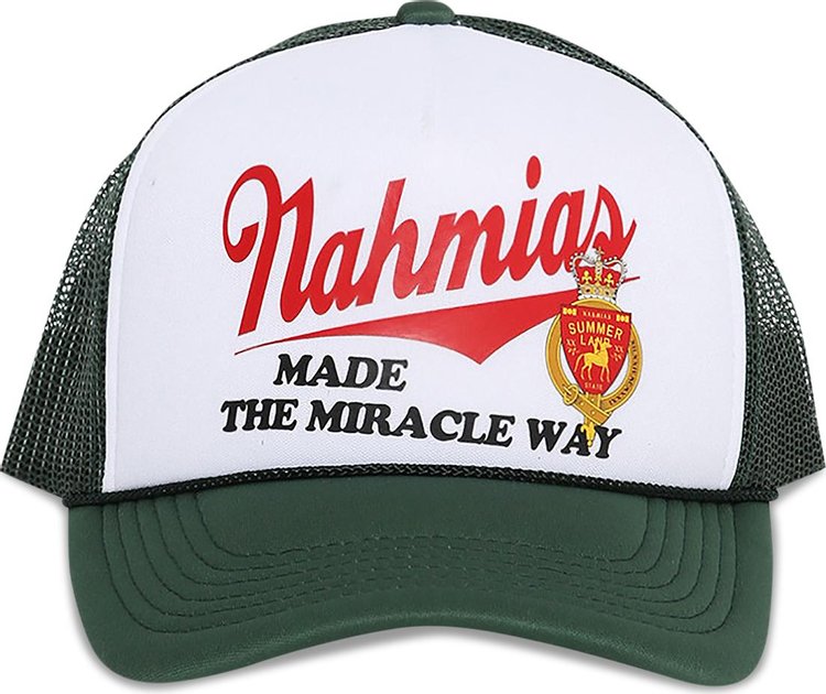 Nahmias Miller Trucker Hat 'Forest Green'