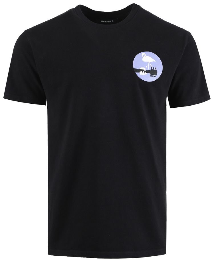 Nahmias x Webster Flamingo Guitar Tee Black