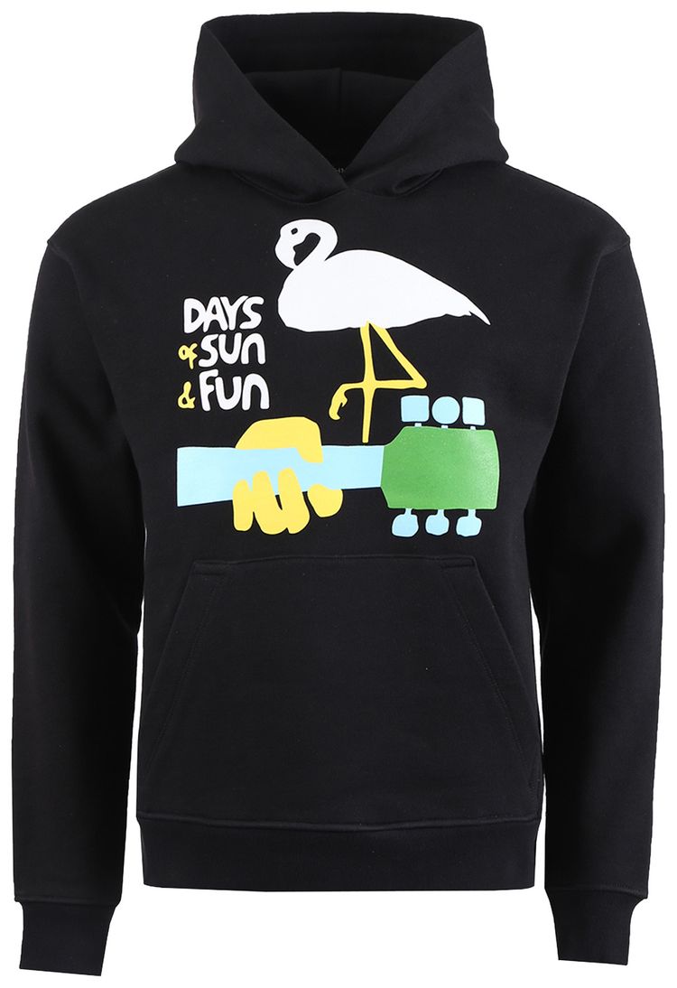 Nahmias x Webster Hoodie Days Of Fun And Sun Black