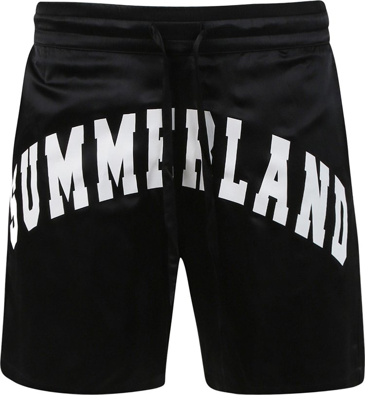 Nahmias Summerland Silk Shorts 'Black'