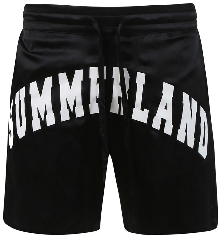 Nahmias Summerland Silk Shorts Black
