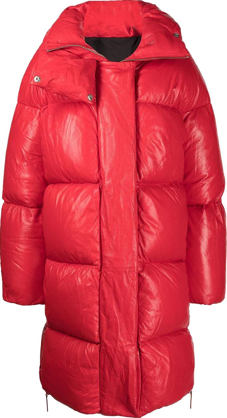 Buy Khaite Leo Coat 'Red' - 7047747 L747 500 | GOAT