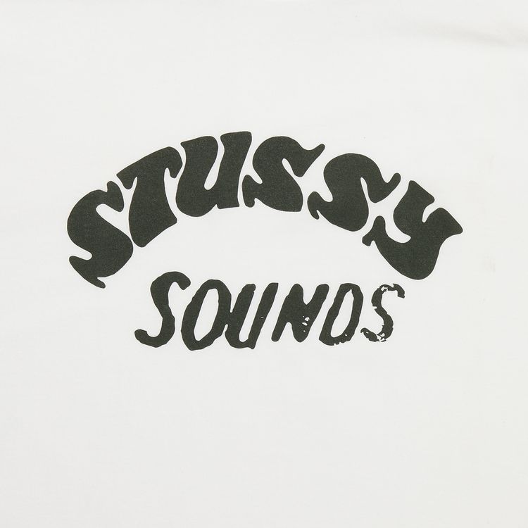 Stussy Sounds Tee White
