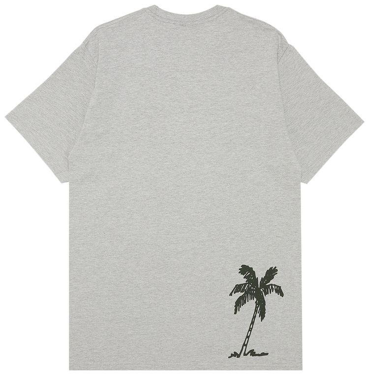 Stussy Sounds Tee Grey Heather