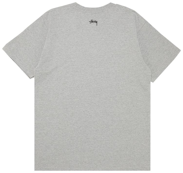 Stussy Aint No Crackin Tee Grey Heather
