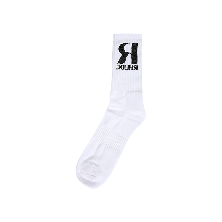 Rhude Racing Sock WhiteBlack