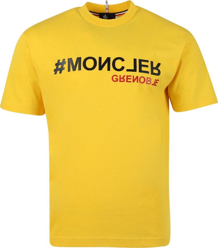 Moncler Grenoble Short-Sleeve T-Shirt 'Yellow'