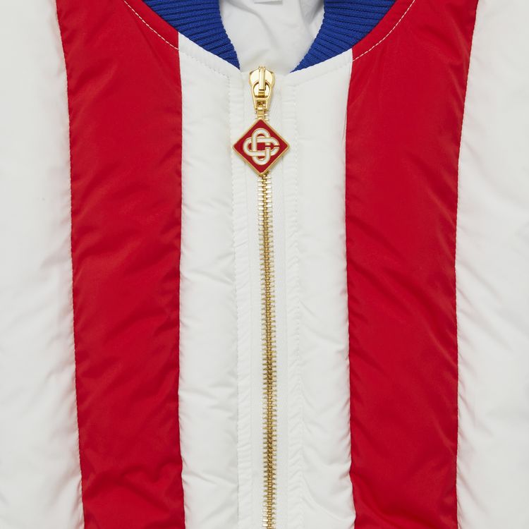 Casablanca Curve Puffer RedWhiteBlue