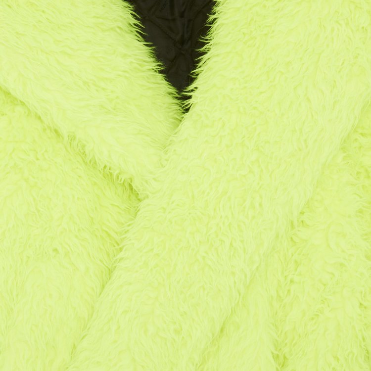 Balenciaga Teddy Sleeve Jacket Fluo Yellow