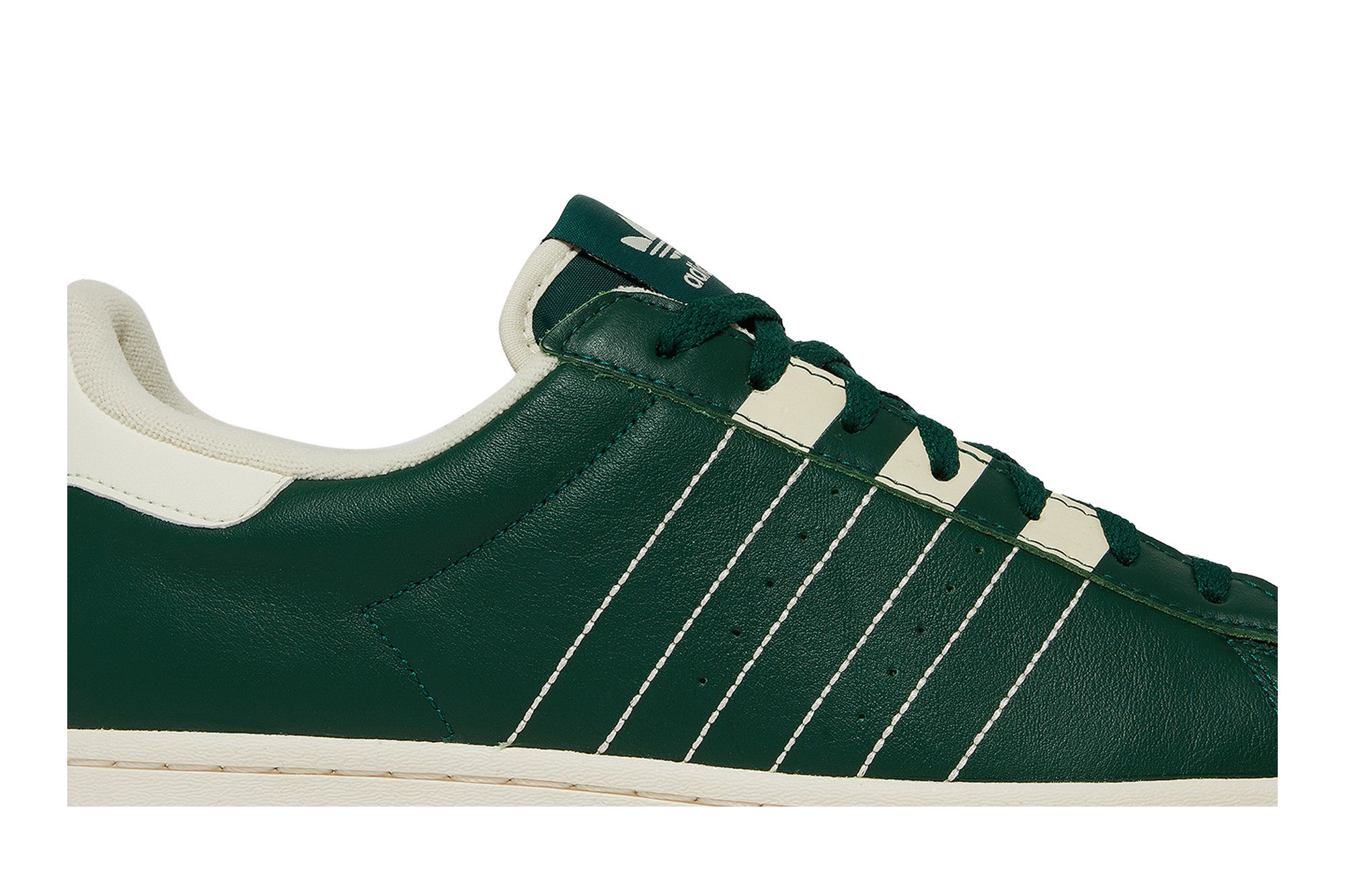 Khaki green superstars best sale