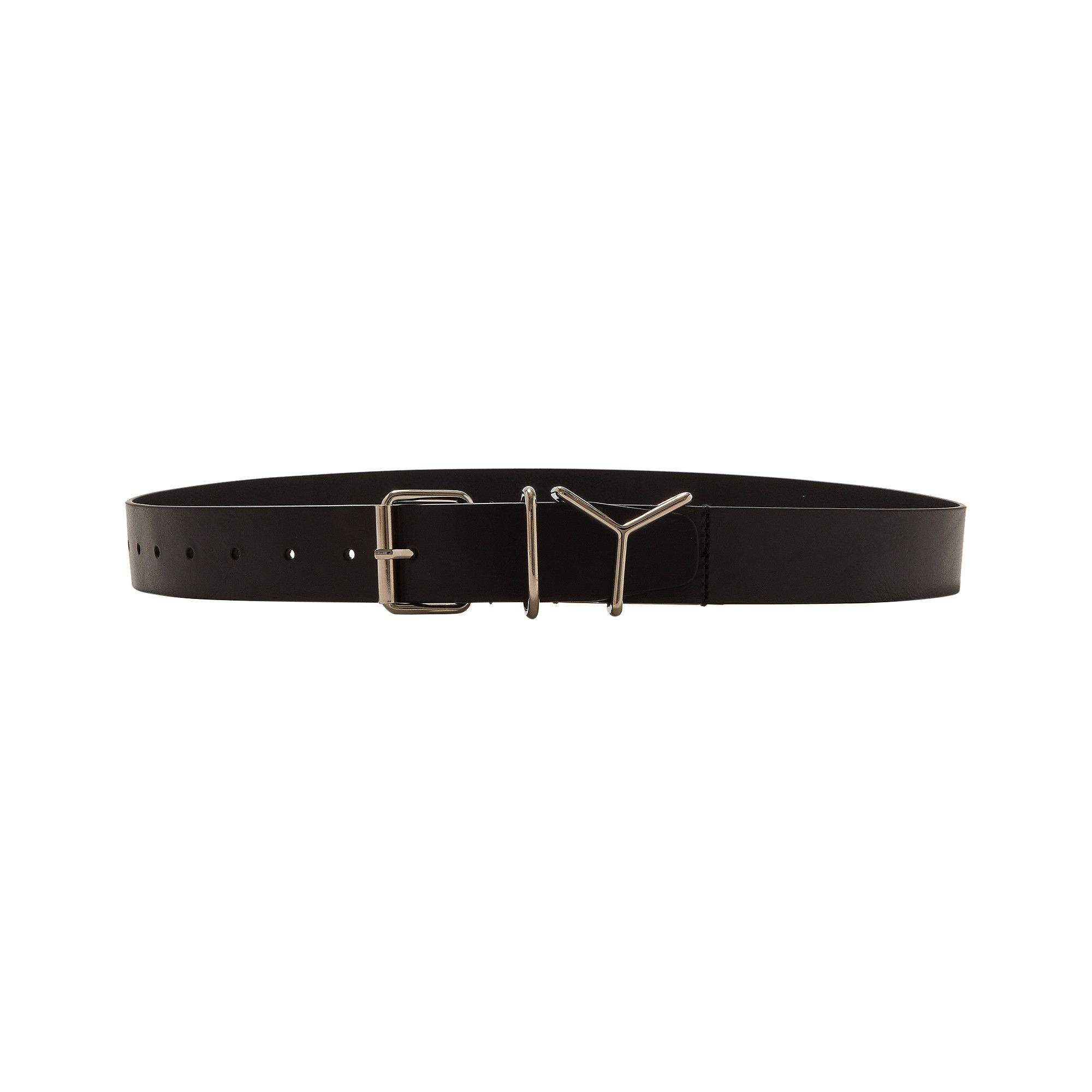 Buy Y/Project Y Belt 'Black/Silver' - BELT1Y S22 BLAC | GOAT