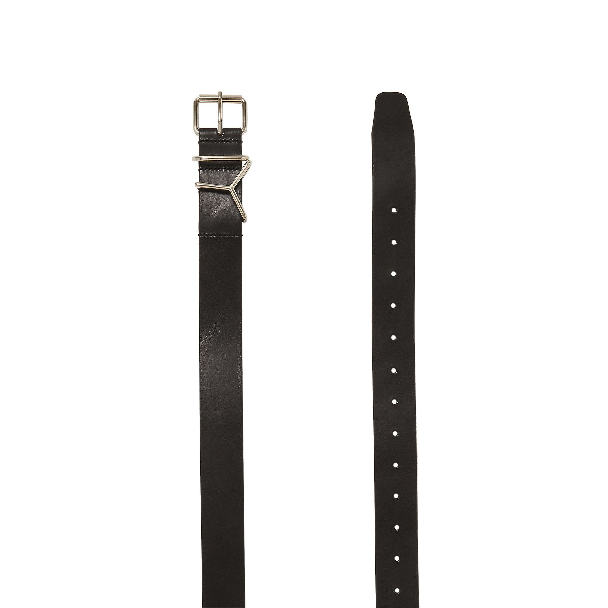 Buy Y/Project Y Belt 'Black/Silver' - BELT1Y S22 BLAC | GOAT