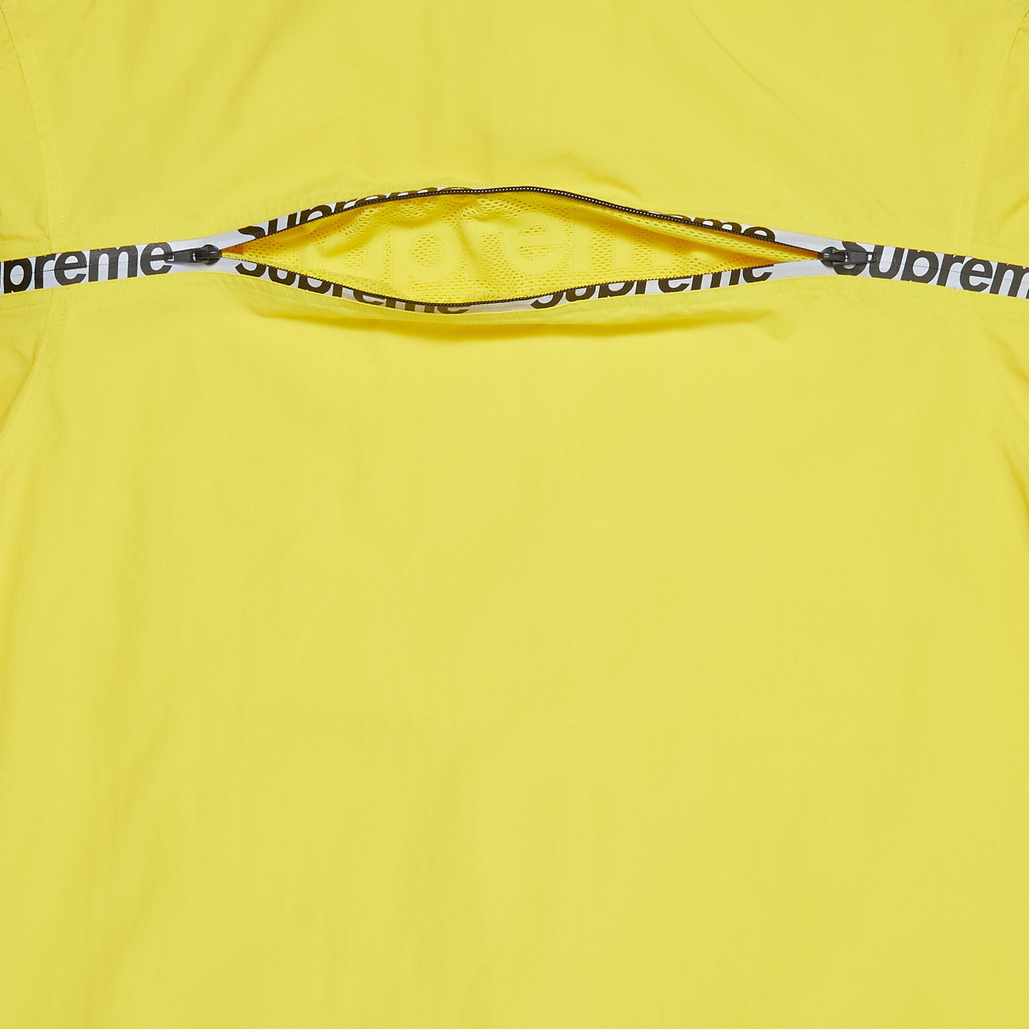 Buy Supreme Reflective Zip Hooded Jacket 'Yellow' - SS21J34