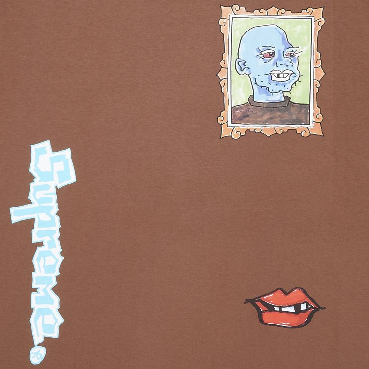 Supreme Gonz Portrait Tee Brown